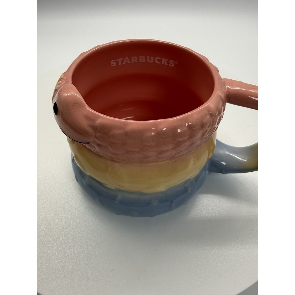 🐍2025 Starbucks Ceramic Mug 14 oz 414ml Chinese Lunar New Year Of the Snake‎ 🐍